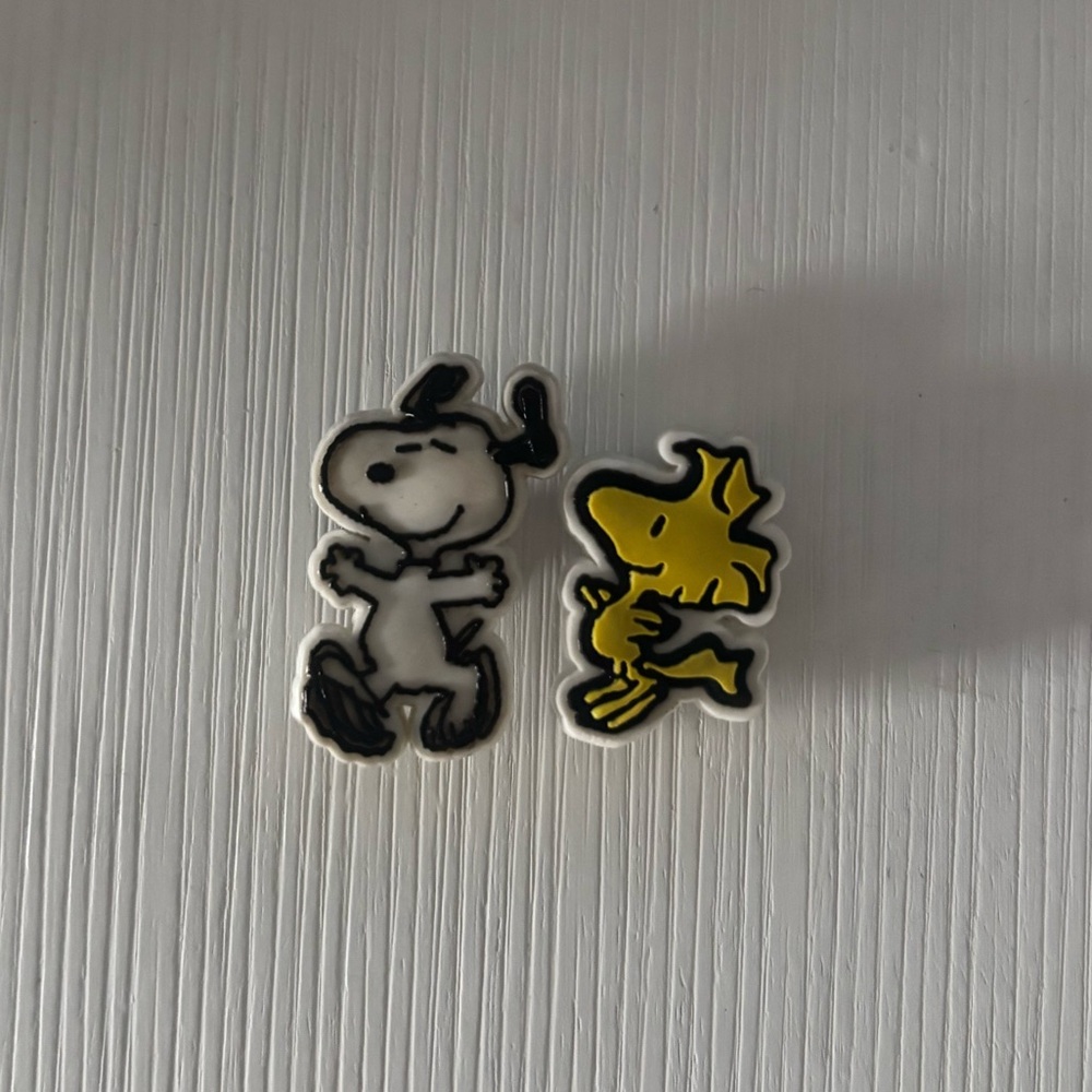 Snoopy and Woodstock CROCS Pins Charms